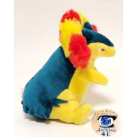 autehntic Pokemon Center Plush Pokemon fit Typhlosion 16cm 